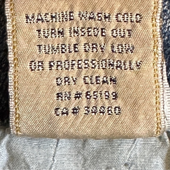 7 For All Mankind A Pocket Embroidered Crystal Cropped Skinny Jeans Size 27 - Picture 11 of 11